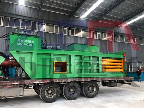 全自動(dòng)臥式廢紙打包機(jī)