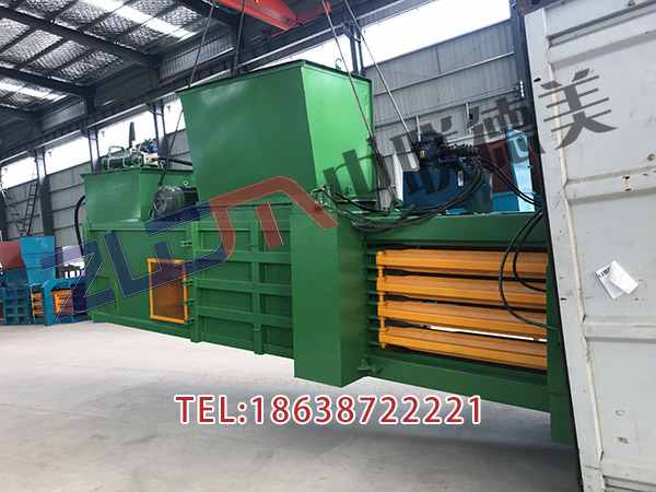 上海半自動廢紙打包機(jī)工作